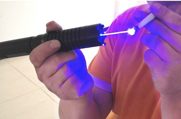 Burning Laser Pointer